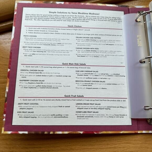 Betty Crockers Good & Easy Cookbook Ring-Bound - Picture 5 of 8
